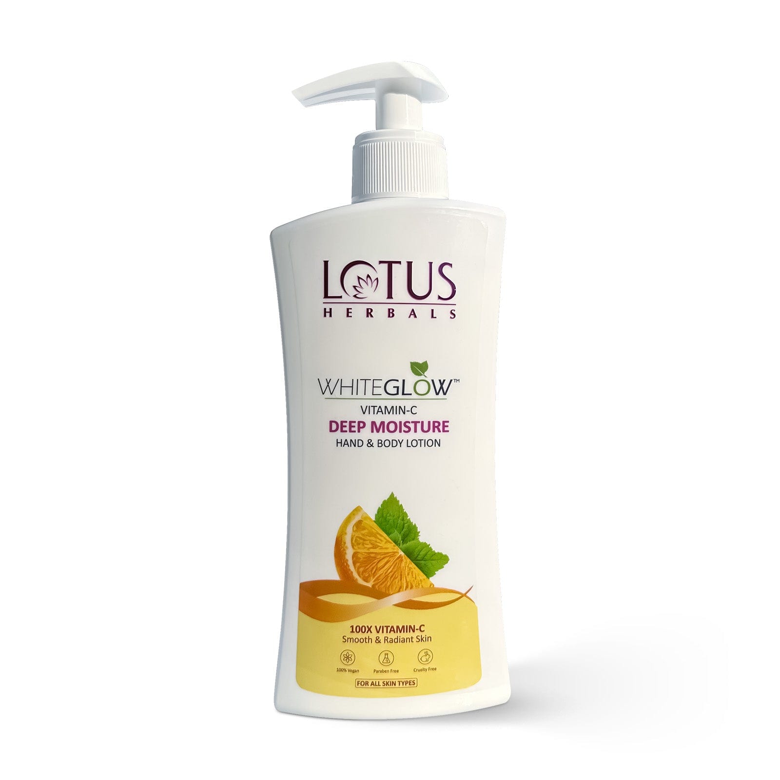 WhiteGlow Vitamin C Deep Moisture Hand Body Lotion – Lotus