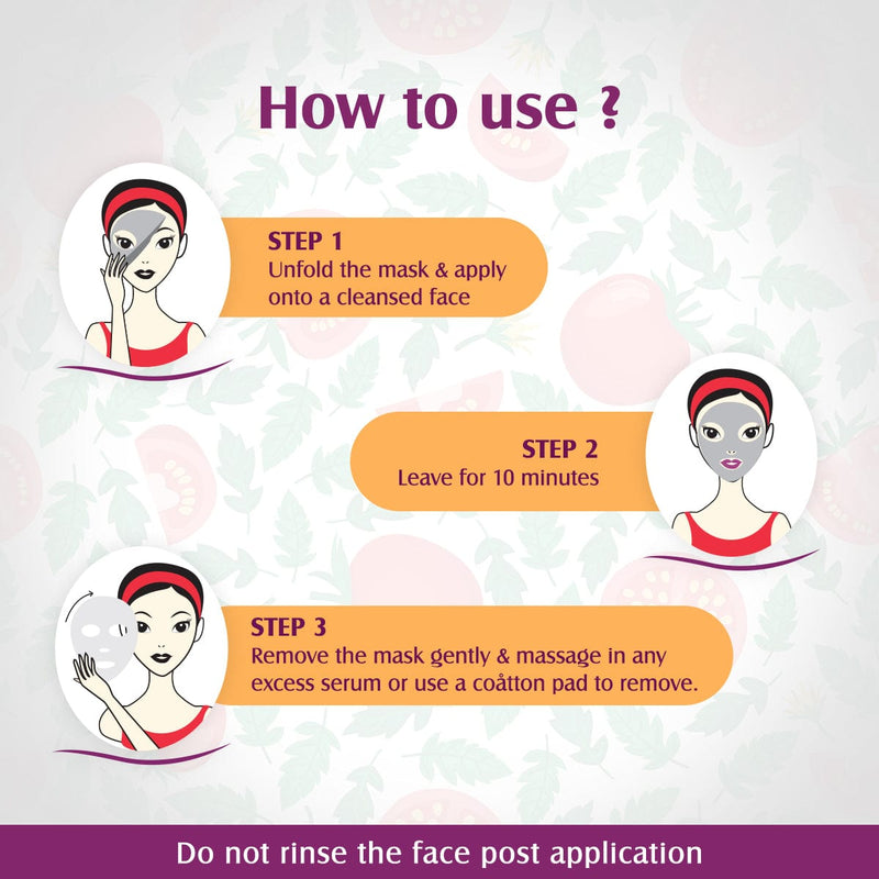 Lotus Herbals Detan Serum Mask how to use