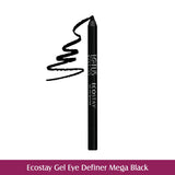 Waterproof - Ecostay Longlasting Gel Eye Definer - Mega Black