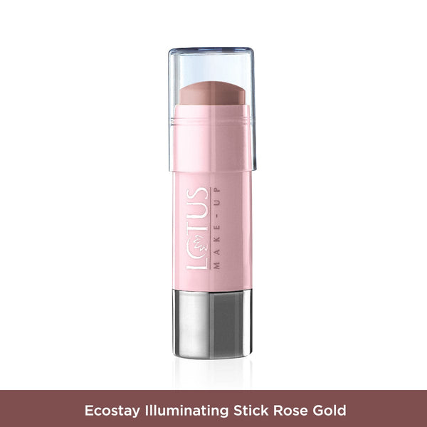 Rich Creamy Texture - Lotus ECOSTAY Illuminating Stick Rose Gold 6.5g IM30