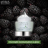 Overnight Moisturisation - Lotus Herbals WHITEGLOW Skin Brightening & Nourishing Night Cream