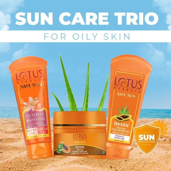 Suncare Trio for Oily Skin