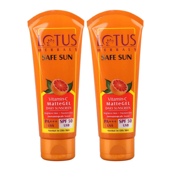 Safe Sun Vitamin-C MatteGEL Daily Sunscreen SPF 50