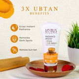 Lotus Herbals Radiance Boost Ubtan Facewash 25g