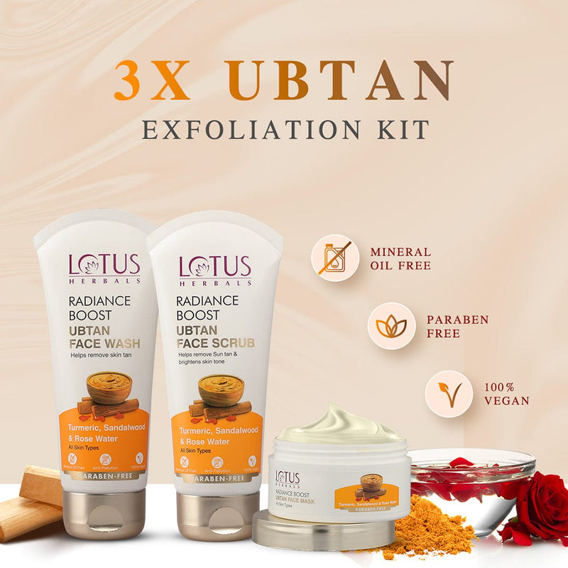3X Ubtan Exfoliation Kit