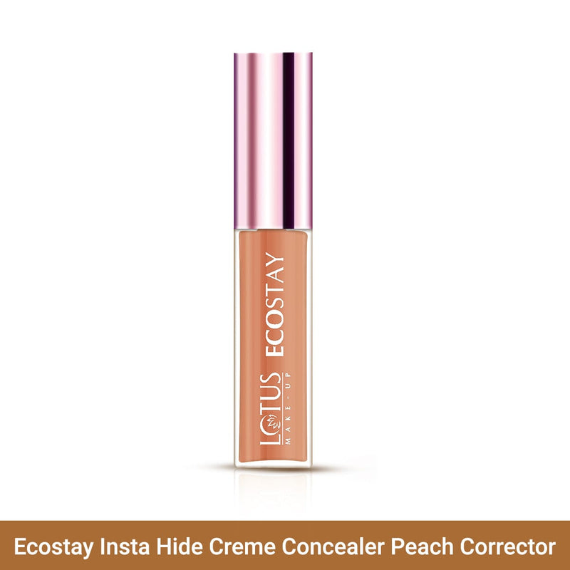Preservative Free - Lotus ECOSTAY Insta Hide Crème Concealer- Peach Corrector