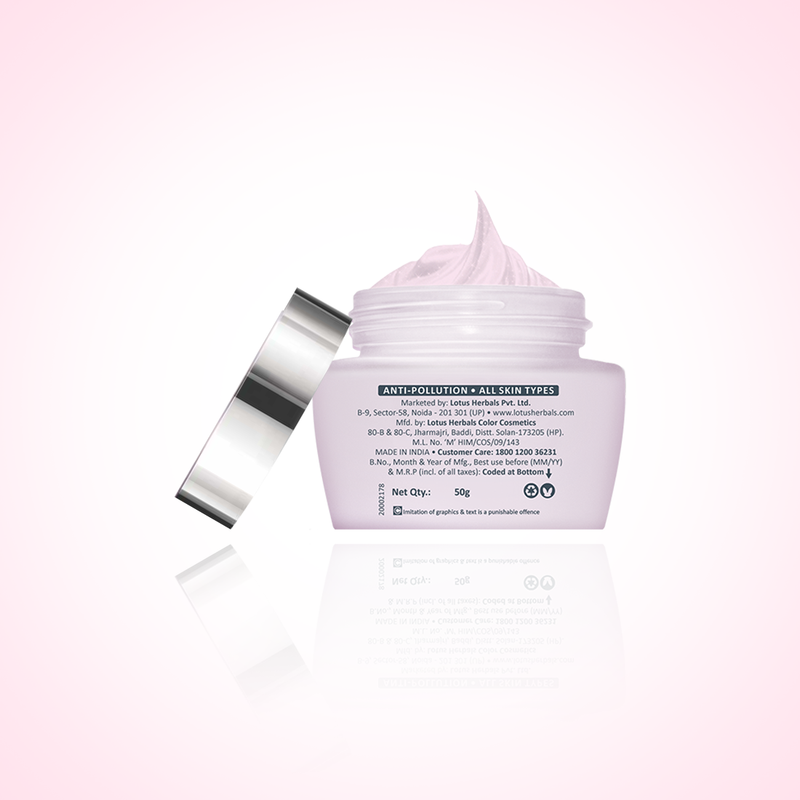 Lotus Herbals WhiteGlow Advanced Pink Glow Brightening Cream SPF 25 I PA+++