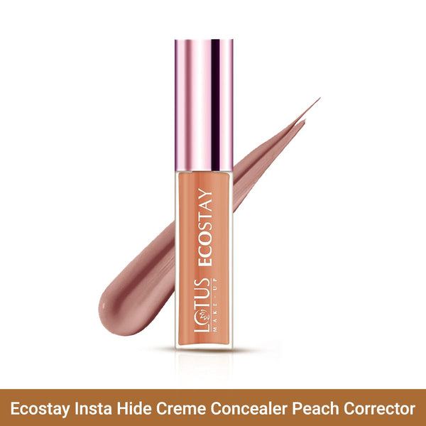 Anti-Oxidant - Lotus ECOSTAY Insta Hide Crème Concealer- Peach Corrector