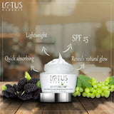 Reveals Natural Glow - Lotus Herbals WHITEGLOW Skin brightening Gel Cream SPF 25 PA+++