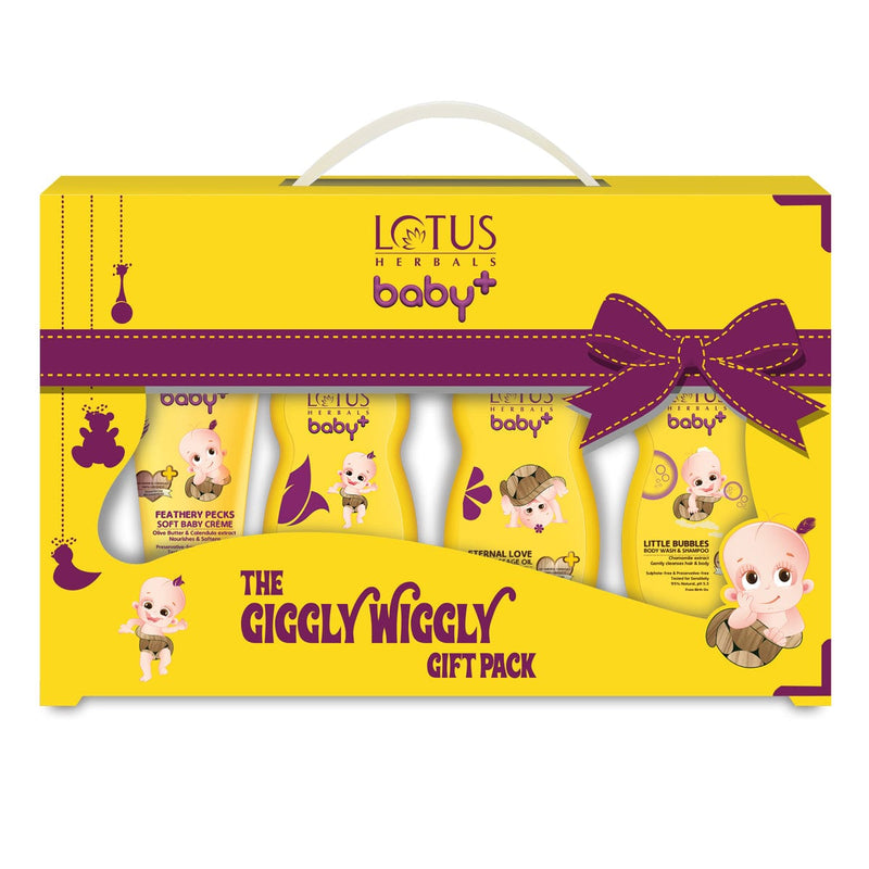 Lotus Herbals BABY GIGGLY WIGGLY Gift Pack