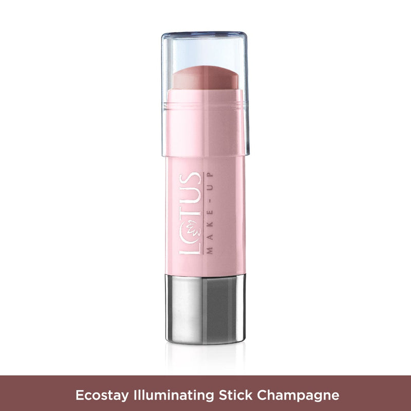 Rich Creamy Texture - Lotus ECOSTAY Illuminating Stick Champagne 6.5g IM10