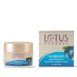 Cruelty Free - Lotus Herbals NUTRANITE Skin Renewal Nutritive Night Cream
