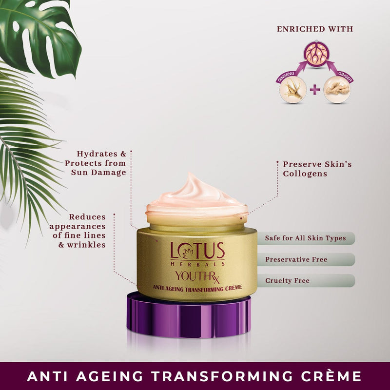 Best Wrinkle Cream : Lotus Herbals YouthRX Wrinkle Defense Combo - Lotus  Herbals