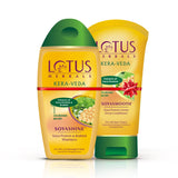 For Damage Hair - Lotus Herbals KERA-VEDA SoyaShine Shampoo & SoyaSmooth Conditioner