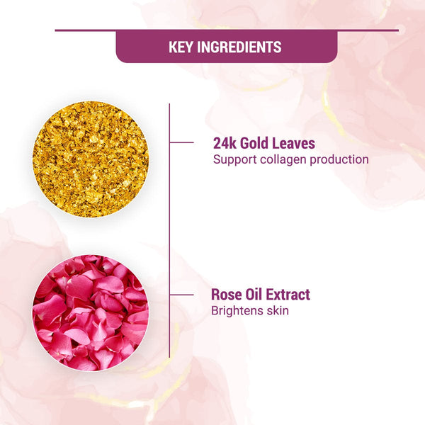 Radiant BridalGLOW  ROSE GOLD Skin Illuminating & Revitalising Facial 4IN1 Kit