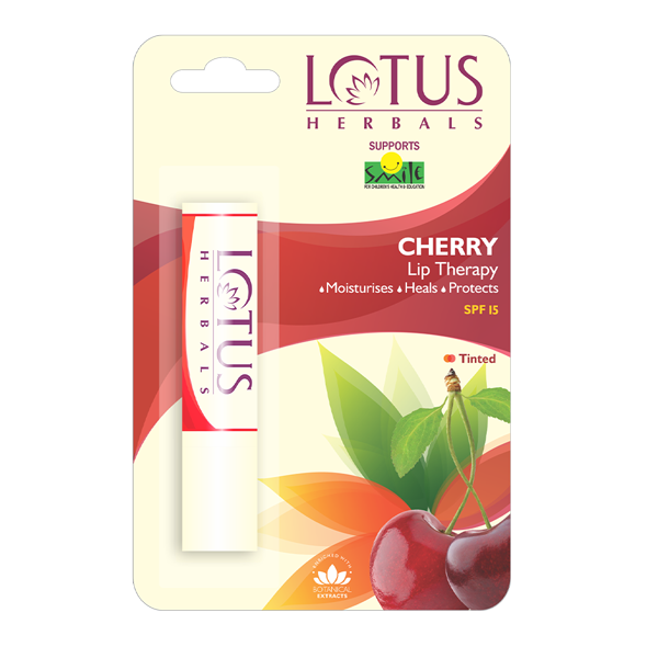 Lotus Herbals Lip Therapy Cherry