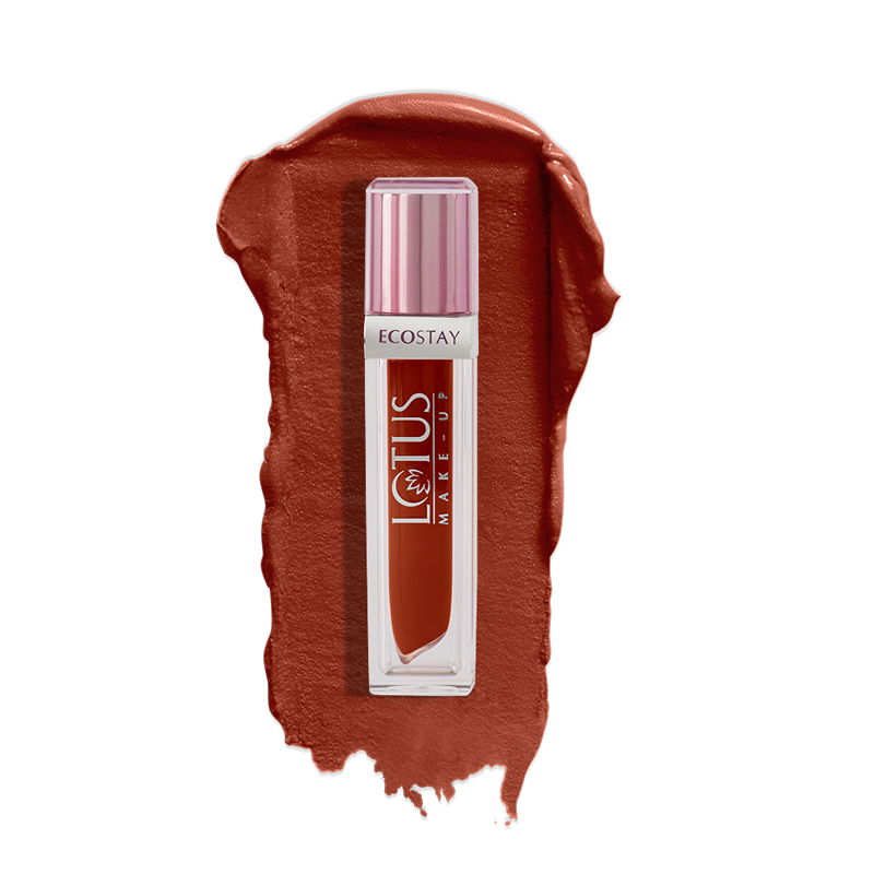 Transfer Resistant - Ecostay Matte Lip Lacquer - Earthy Rust