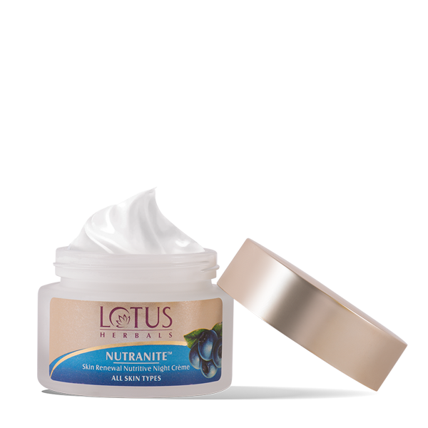 Supple Skin - Lotus Herbals NUTRANITE Skin Renewal Nutritive Night Cream