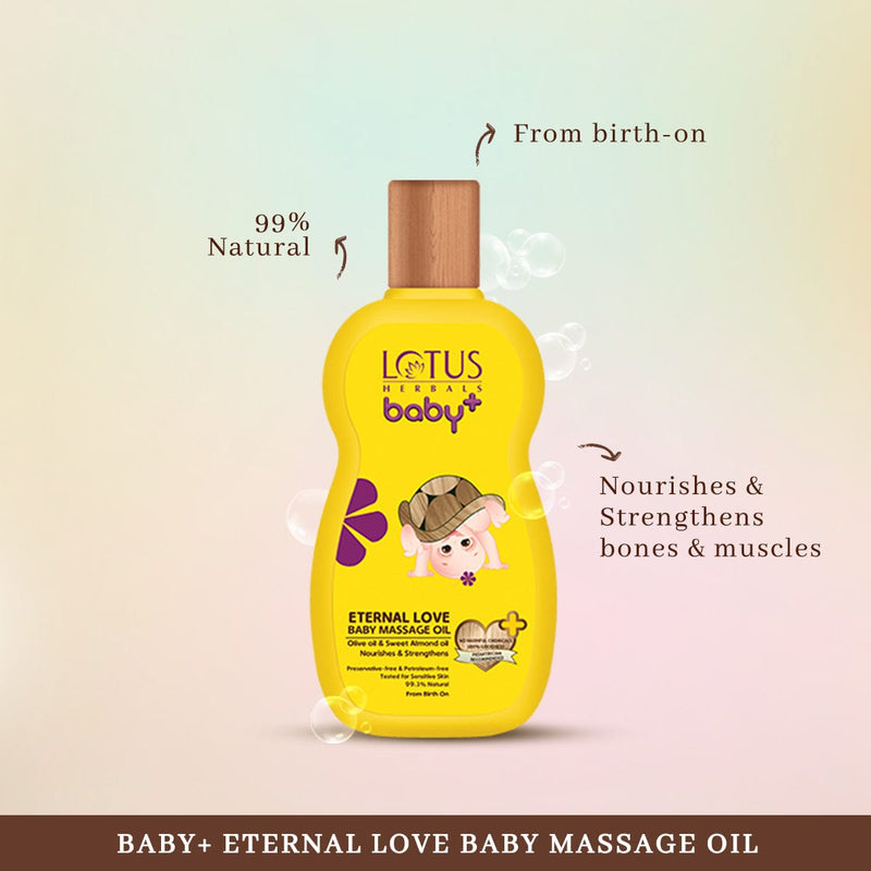 Lotus Herbal Baby massage Oil
