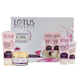 Lotus Herbals RADIANT PEARL Cellular Lightening Salon Grade FACIAL KIT
