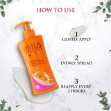 How To Use - Safe Sun UV Protect Body Lotion SPF 25 PA+++