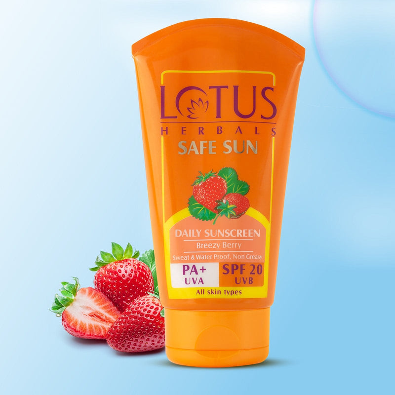 Lotus Herbals Safe Sun Daily Sunscreen SPF 20 