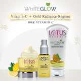 Lotus WhiteGlow Vitamin-C + Gold Radiance Regime