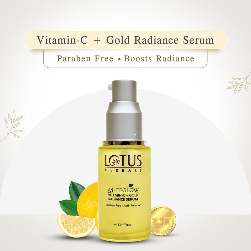 Lotus WhiteGlow Vitamin-C + Gold Radiance Regime