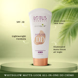 Lotus Herbals WhiteGlow Brightening Beauty Bundle - Matte Look DD creme